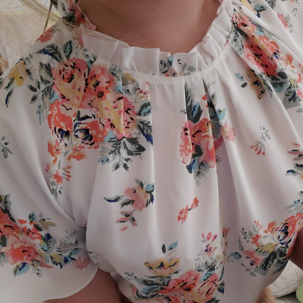 Primark Chiffon Floral Top
